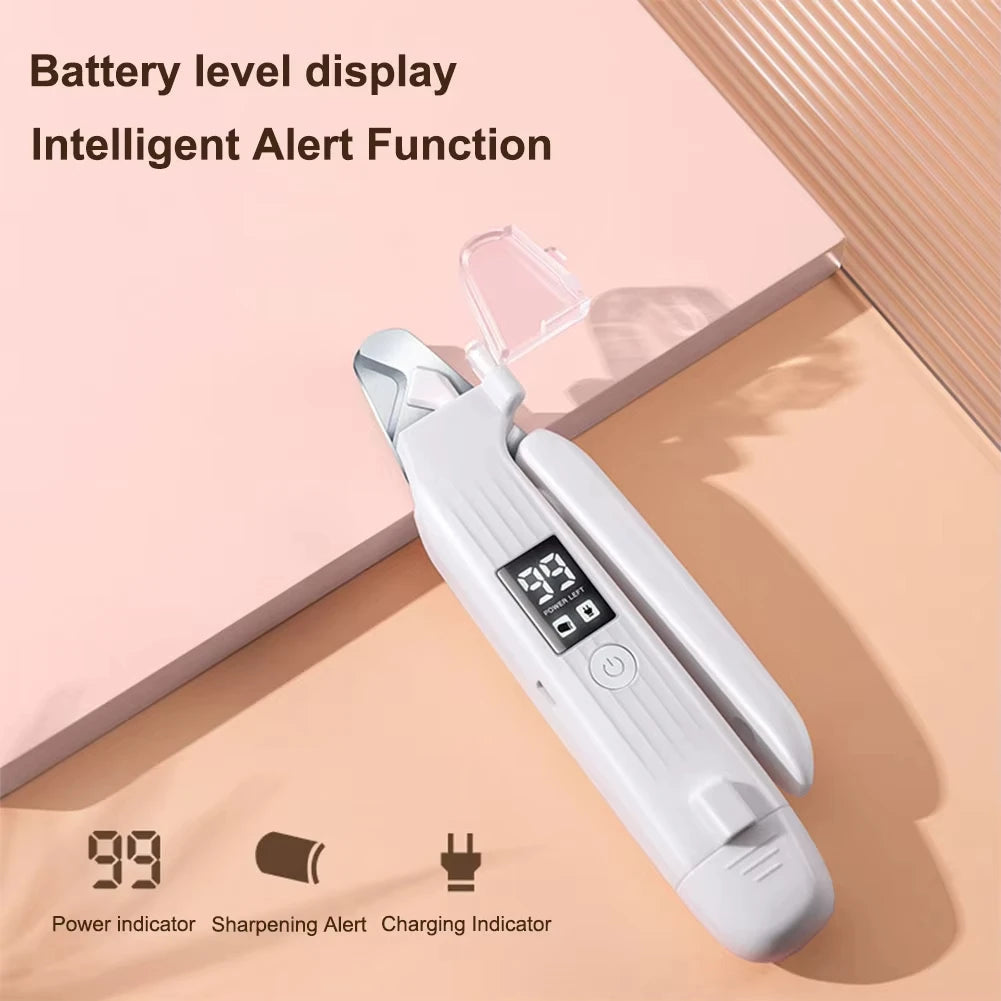 PETAMOUR Electric Pet Nail Trimmer with LED Lights