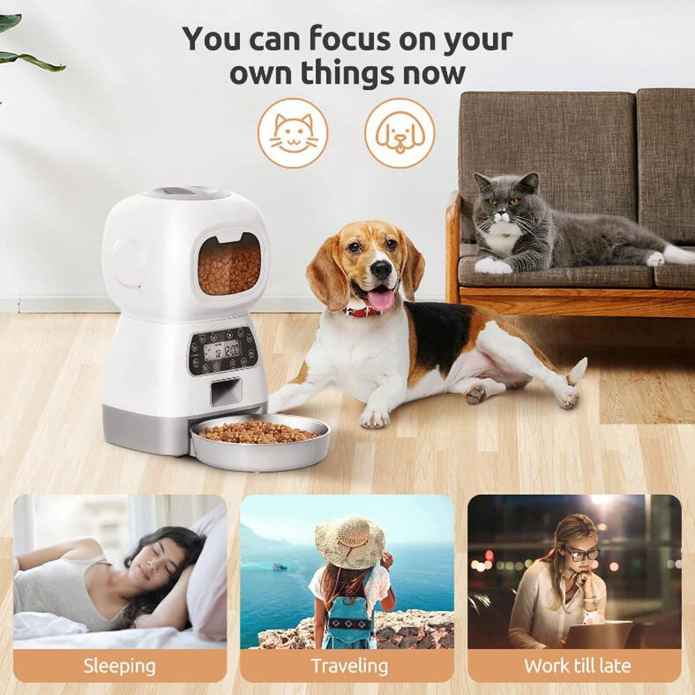 PETAMOUR Pet Feeder For Cats