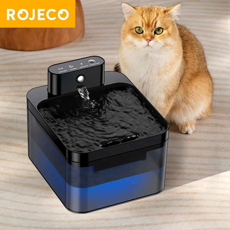 PETAMOUR Wireless Automatic Pet Water Fountain