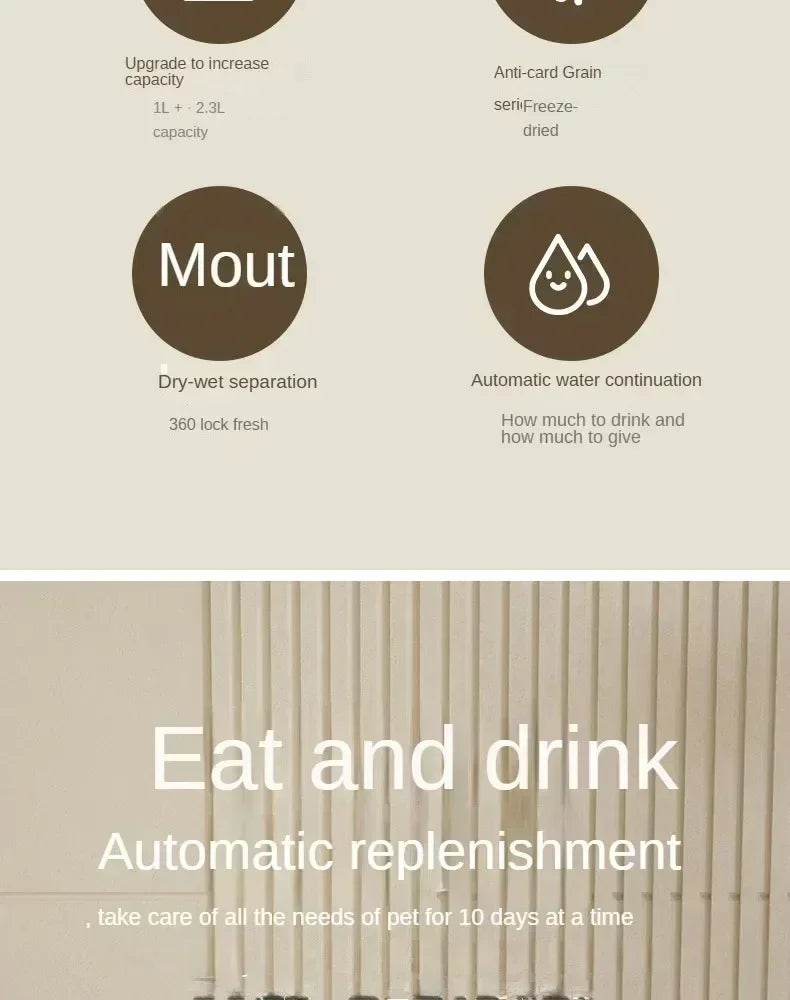 PETAMOUR Automatic Feeder