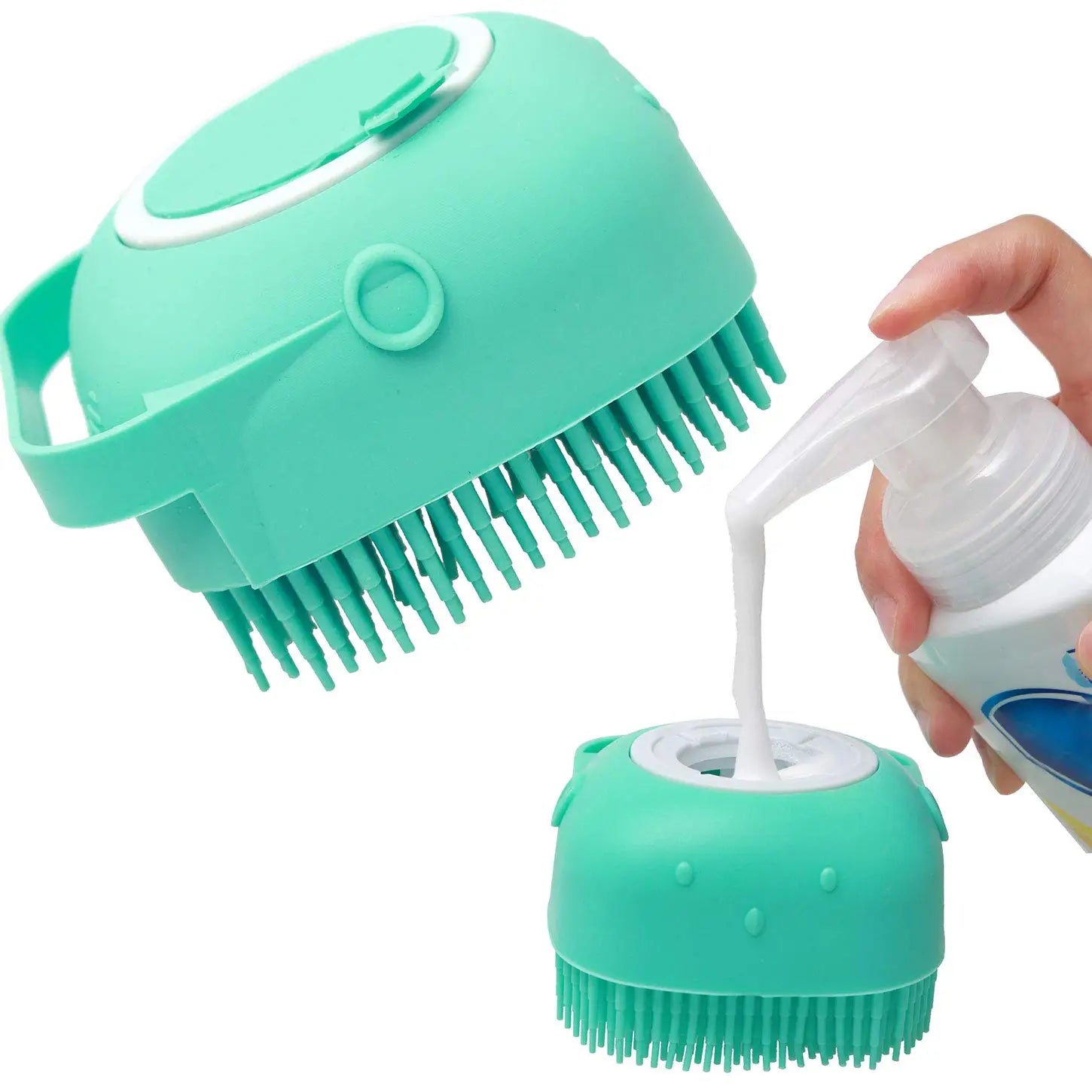 PETAMOUR Pet Dog Shampoo Brush