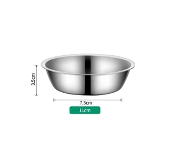 PETAMOUR Bamboo Elevated Puppy Cat Bowls