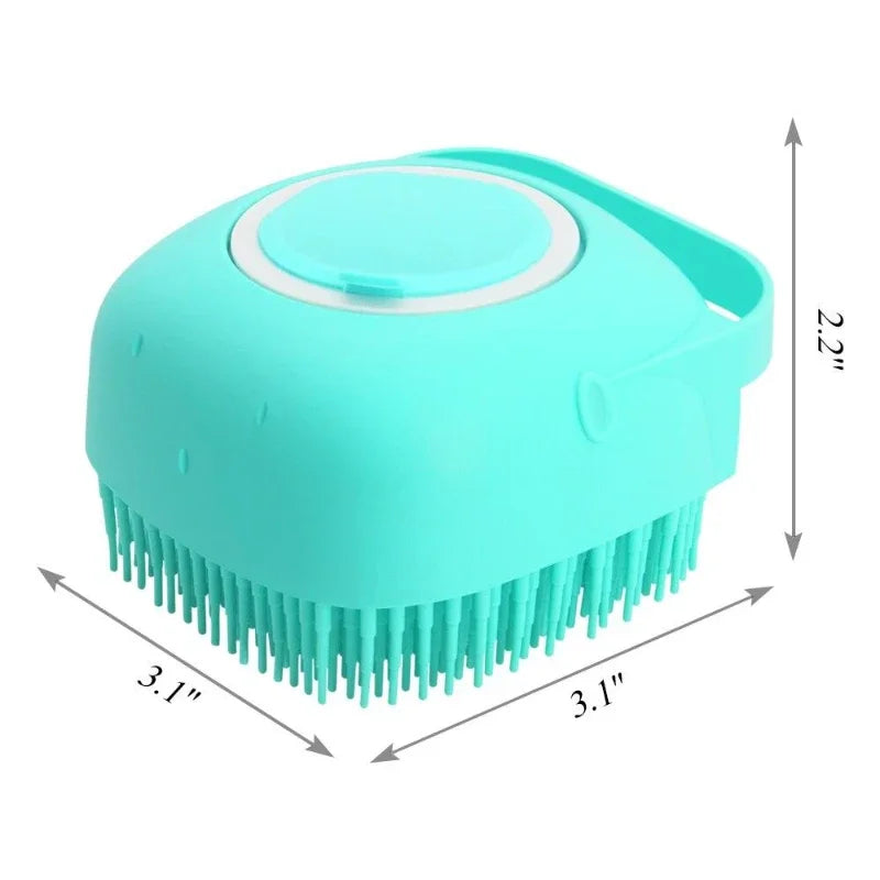 PETAMOUR Pet Dog Shampoo Brush
