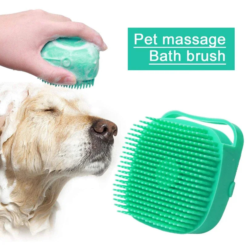 PETAMOUR Pet Dog Shampoo Brush