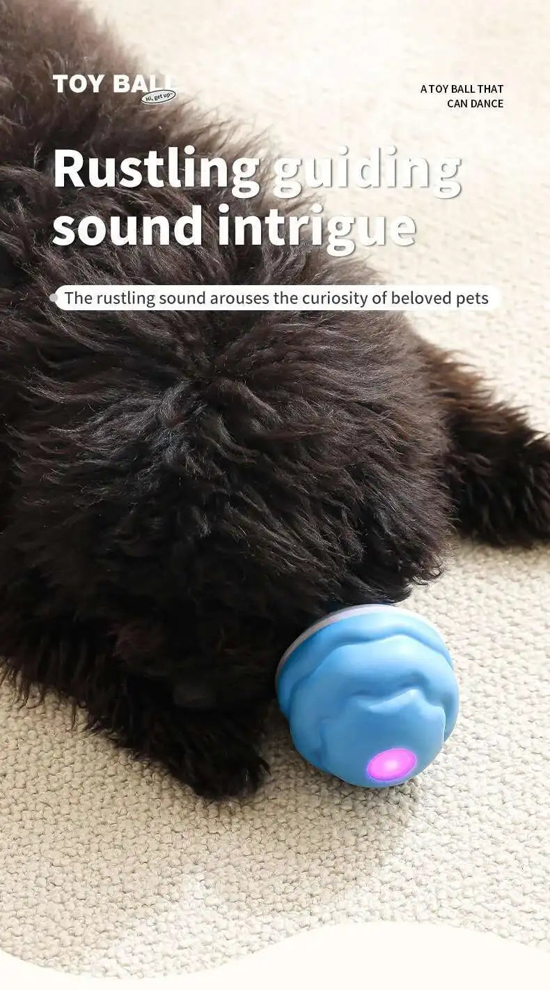 PETAMOUR Dog Toys Smart Rolling Ball