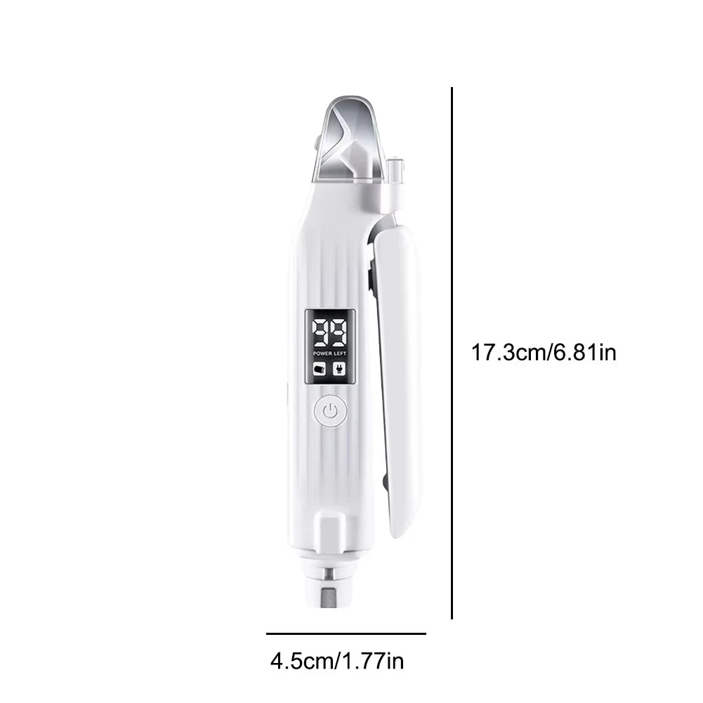PETAMOUR Electric Pet Nail Trimmer with LED Lights