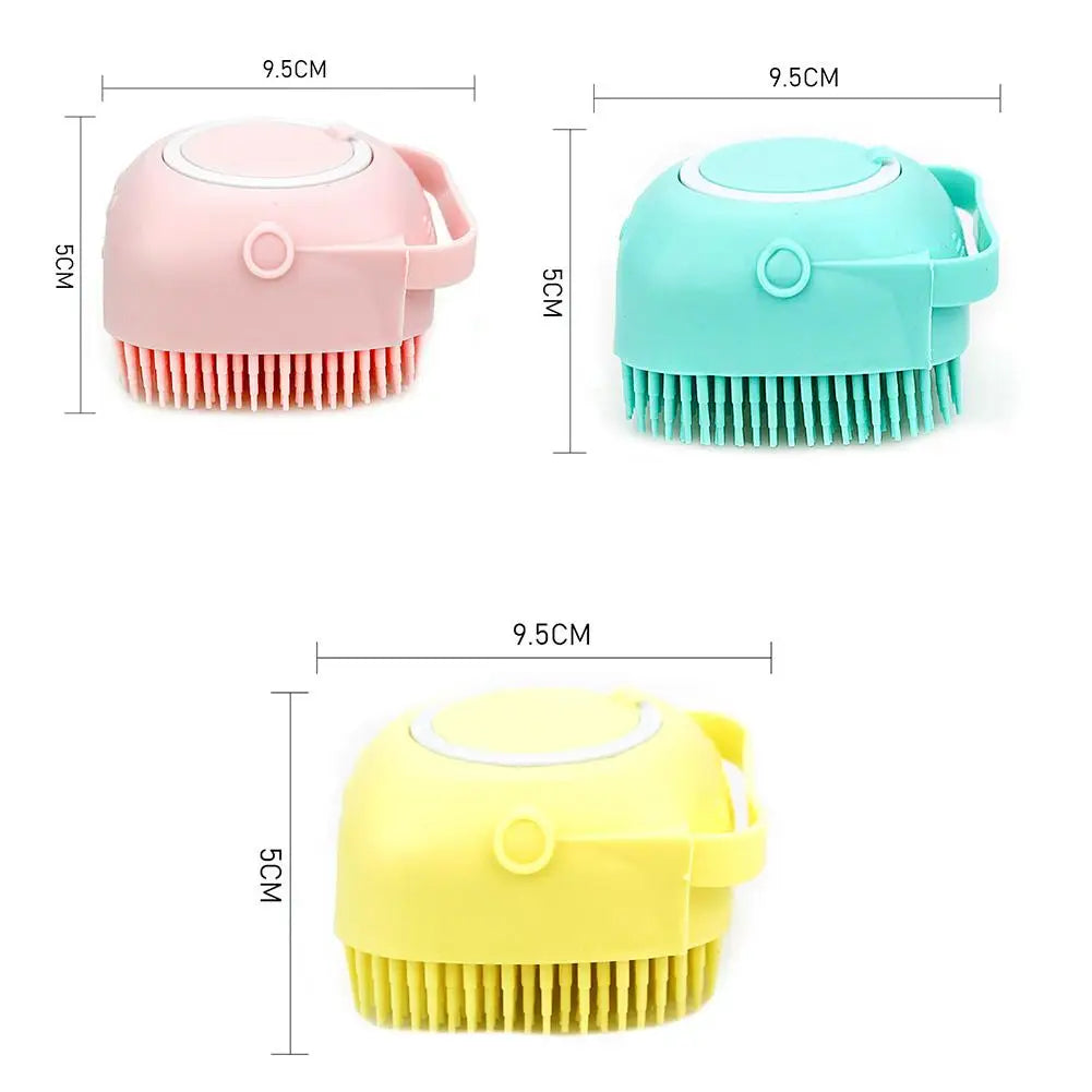 PETAMOUR Pet Dog Shampoo Brush