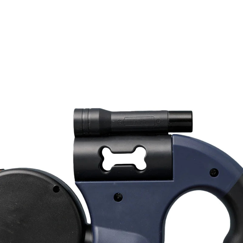 PETAMOUR Dual-head retractable dog leash |anti-entanglement design