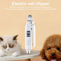 PETAMOUR Electric Pet Nail Trimmer with LED Lights