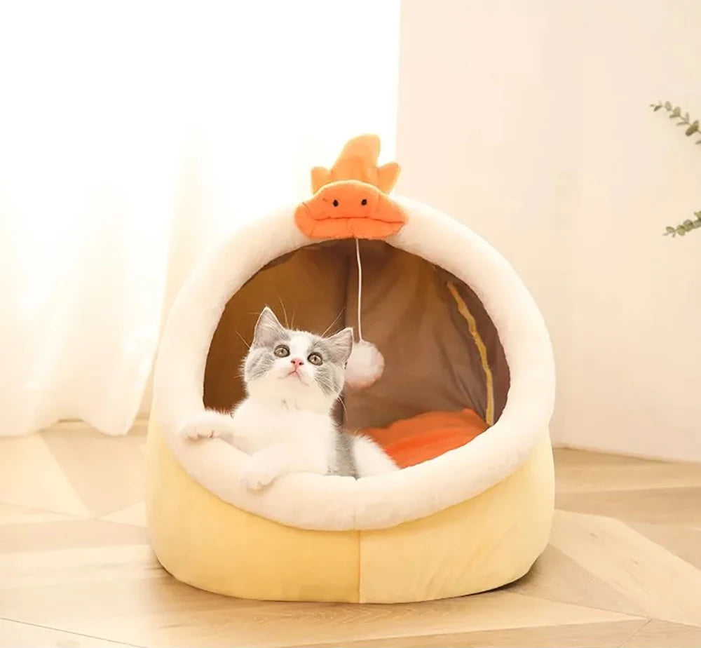 PETAMOUR Pet Tent Cave Bed for pets
