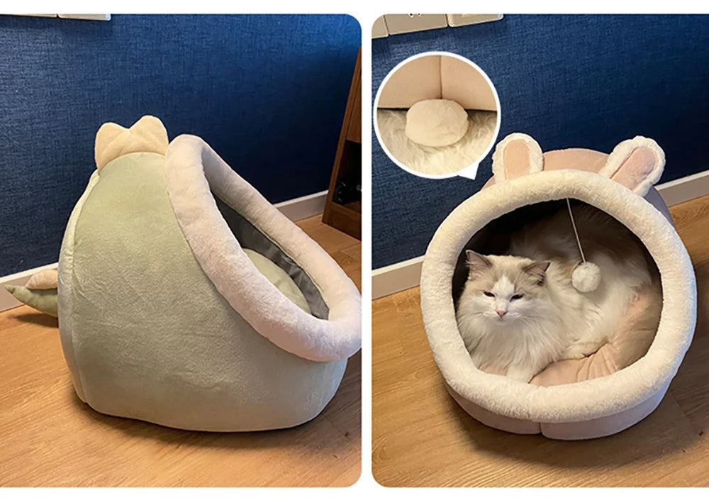 PETAMOUR Pet Tent Cave Bed for pets